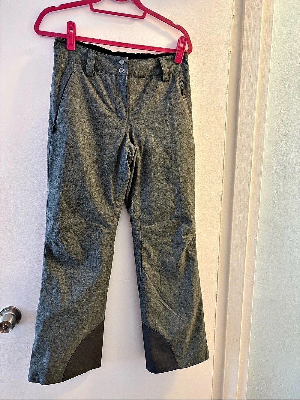 FERA Boot Cut Mid Rise Insulated Ski pant - sz 6, gray